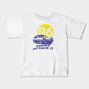 Touge Attack AE86 Trueno Kids T-Shirt